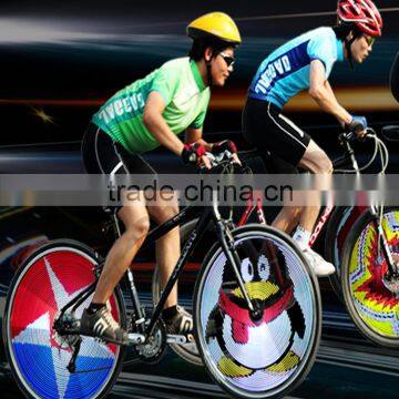 LED Programmable Wheel Light Fun Bicycle Lights