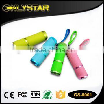 promotional flashlight with 9 waterproof torch, aluminum led flashlight housing pocket torch, 9led flashlight hand torch light                        
                                                Quality Choice