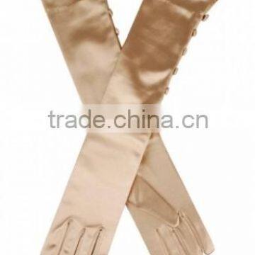 Women's Long Satin Gloves