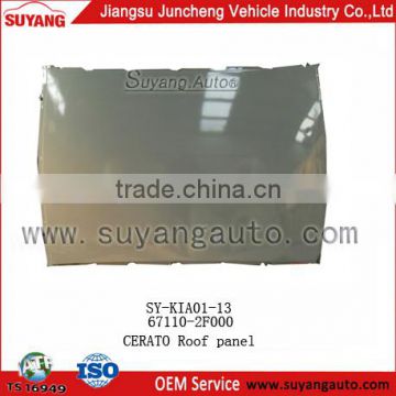 Auto metal body parts CERATO roof panel