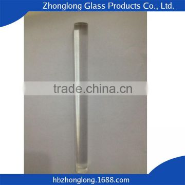 Hot Sale Clear Quartz Customizable Crystal Glass Rod