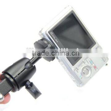 New High Quality Metal Universal Car DVR Digital Camera Sports DV Recorder Bike Motor Scooter Mount Car Rearview Mirror Holder photo-2