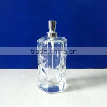 100ml high white perfume bottle with sprayer