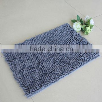 Chenille floor mat with Anti-slip base