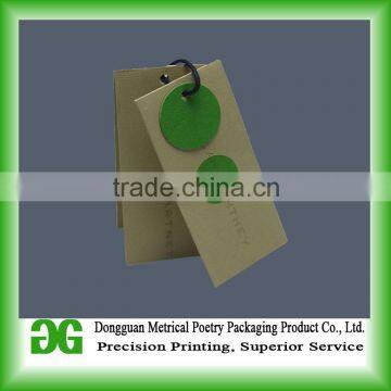 China  Supplier Professional Design Brown Kraft Paper Hang Tags