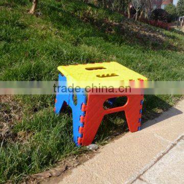 Mini Colorful Plastic Folding Step Stool