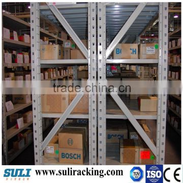 Factory direct sale long span metal plate grocery warehouse racking and shelving