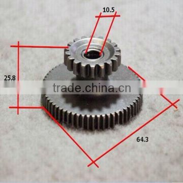 18/62 teeth Second starter tooth wheel for ATV spare parts