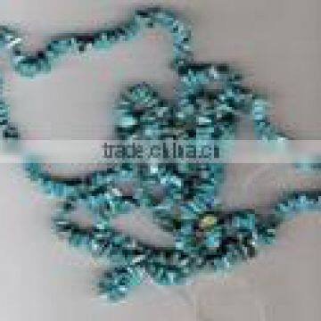 Natural turquise chip beads