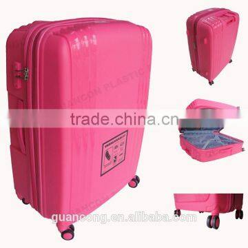 travel trolley wheel bag/luggage/hard case/suitcase with abs and pc