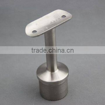 Stainless inox handrail support fixed for tube