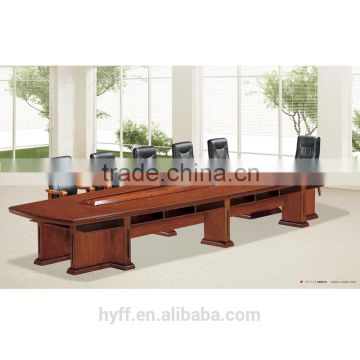 MDF solid wooden office Conference meeting table HYM-880