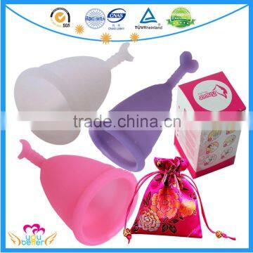 100% Medical Grade Silicone Menstruation Cups Feminine Hygiene Reusable Woman Menstrual Cup