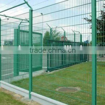 PVC coated wire mesh fencing/fence and gate for sale