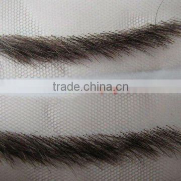 100%human hair hand-tied lace eyebrow