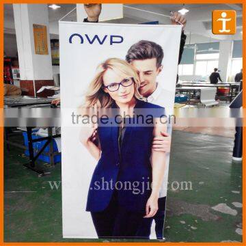 Hanging Economic Roll Up Banner Stand,Aluminum Roll Up