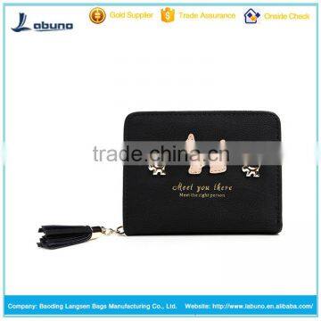 hot sale cheap ladies wallets purse short wallets