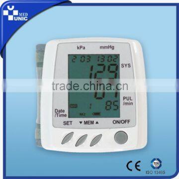 home use wrist digital blood pressure monitor meter