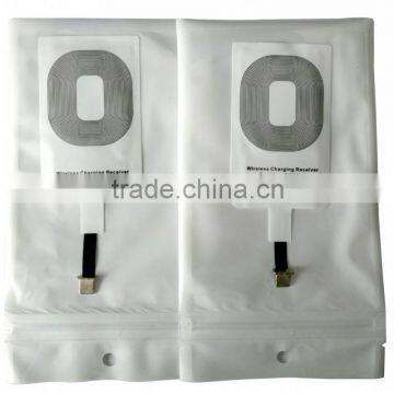 Qi Wireless Charger Receiver Portable Charger Receiver for Apple IPhone 6 Plus/6s Plus/lighting Usb