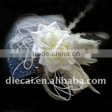 Artificial wholesale silk flowers for headbands