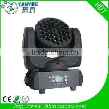 36*3w rgbw Led light beam wash moving head