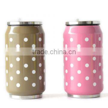 stainless steel vacuum cola coke can& flask cup & thermos 280ML 500ML