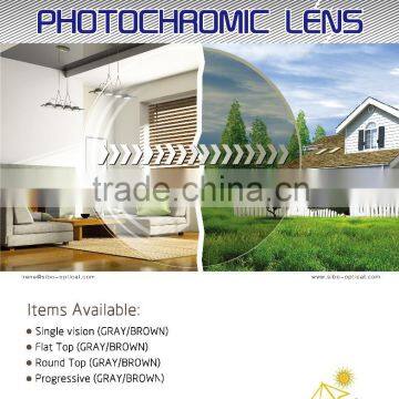 1.56 PROGRESSIVE PHOTO GREY HMC Optical lens 9+4 75mm +