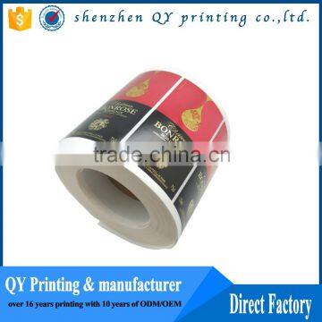 color printing pvc roll stickers,weatherproof pvc stickers