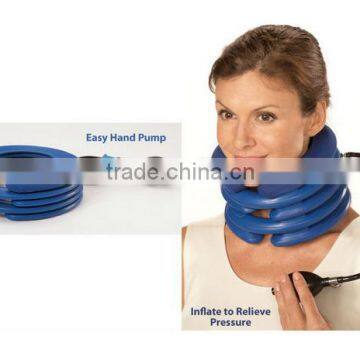 Alibaba Cervical Pain Release 5 Layers Latex Rubber Neck Air Tractor