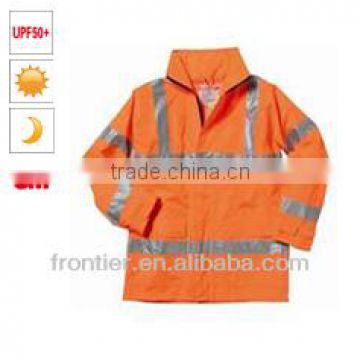 Hi vis water proof rain jacket