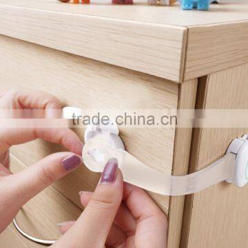 Length adjustable child baby kids infant cabinet drawer safety locks