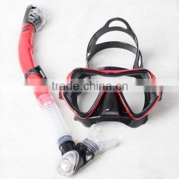 Good reputation wholesale high quality silicone diving mask,divingsnorkel,fins,scuba diving equipment MS1109