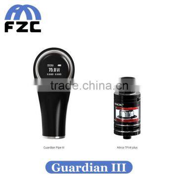 Alibaba china original ecigs guardian iii mod smok guardian iii 75w tc kit