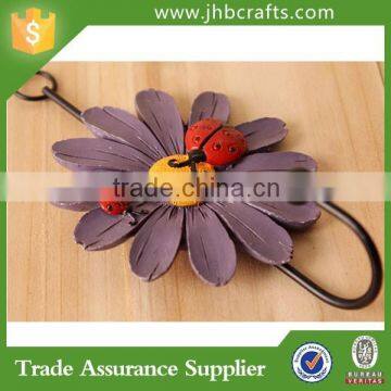 Custom Wholesale Resin Flower Hook Home Decoration photo-4