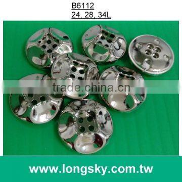 (#B6112) 2016 fashion nickel free silver 4 hole button