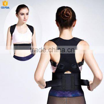 Magnetic posture Corrector support belts Adjustable Neoprene for back and shoulder