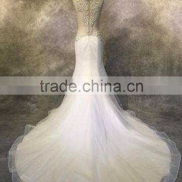 China Supplier Beaded Wedding Gown photo-3