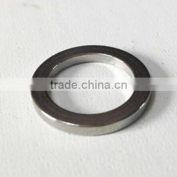 Fashion Long Size Folding Key Holder Leather Keychain With Metal Ring photo-5