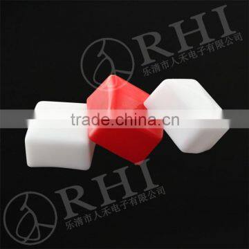 30mm*30mm White red Soft PVC Square End Caps Covers for terminal/PVC sleeve