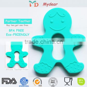 Infant silicone play chew teether BOY teether                        
                                                Quality Choice