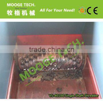 Wood Aluminum Plastic Single Shaft Shredder Machine