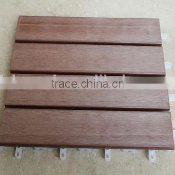 Garden Winds Four Slat Deck Tiles WPC material