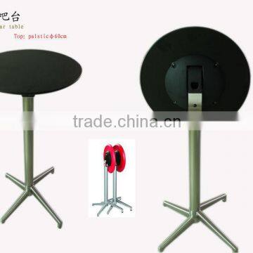 Coffee Table Modern Round Shape Hpl Melamine Table Top Material