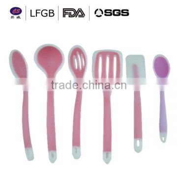 with stock! colorful and fashionable customized hot sale silicone spatula and spoon