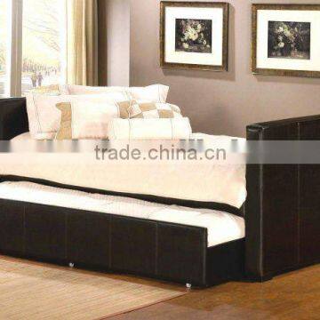 Leather Trundle Daybed