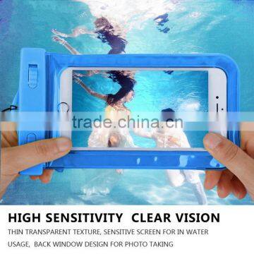YZ PVC Mobile Phone Waterproof Bag for Men and Women Universal Mobile Waterproof Bag for Sport Swimming Diving Waterproof Bag