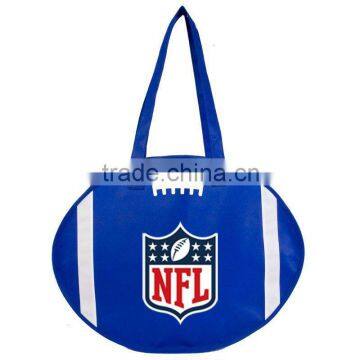 folding shopping bag for new products of 2012/Rugby ball bag