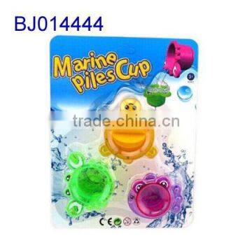 High quality plastic baby bath toy water cup toy