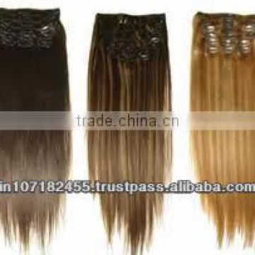 Human Hair 3pcs Clip Extension