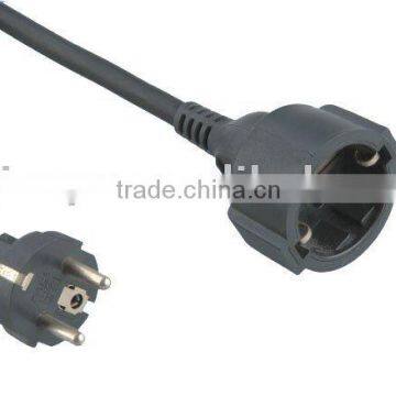 European plug/european power cord/european electric plug